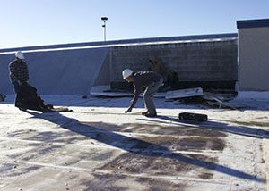 chesapeake va flat roof repair